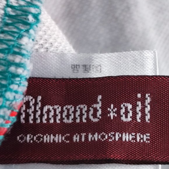 Almond oil trench coat distressed canvas turquoise women's - Picture 7 of 10